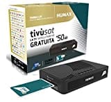 Humax – Ricevitore Satellitare HD con codifica S2 HD-3600S2 + scheda Tivùsat