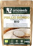 Bucce di Psillio Biondo BIO 1KG | Purezza Massima 99% | Psilio Indiano, Naturale, Puro, Ricco di Fibre | Transito, Digestione, Senza Glutine | Qualità Superiore (1kg)